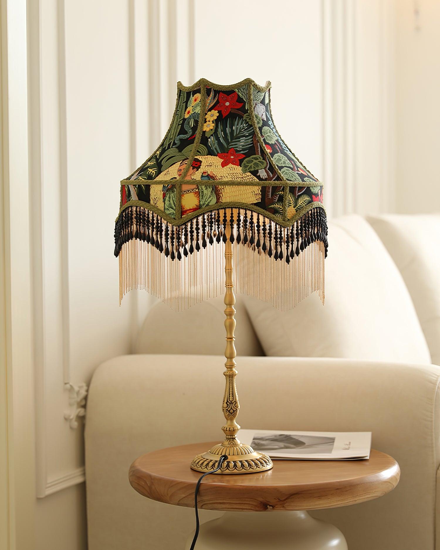 Retro Peony Table Light - Loonglight