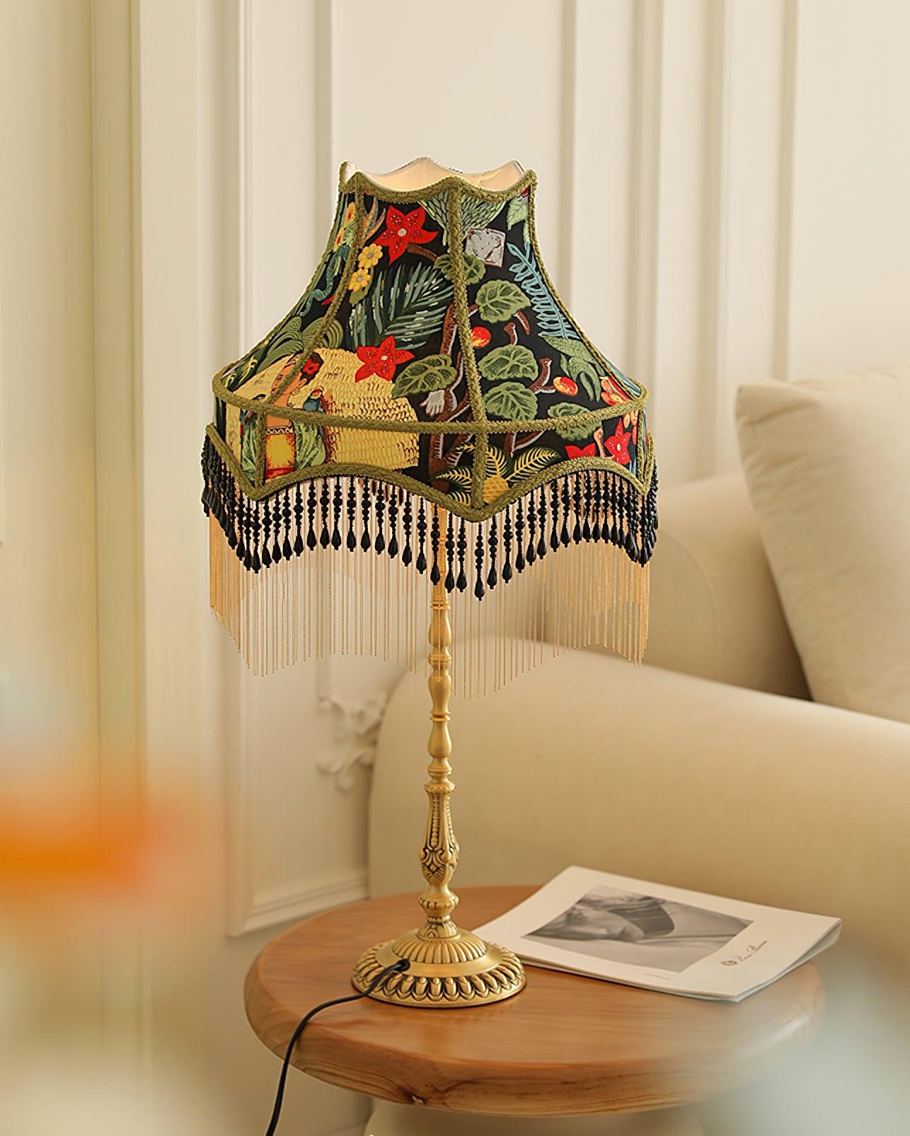 Retro Peony Table Light - Loonglight