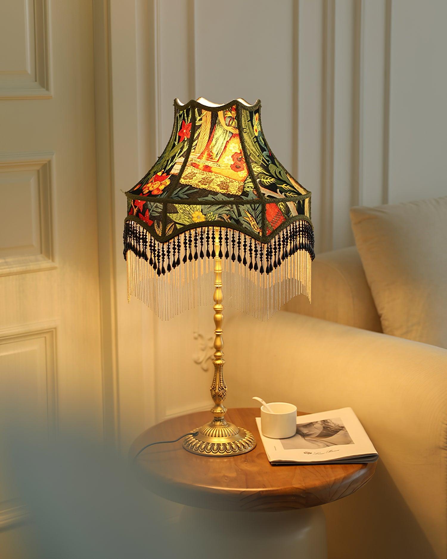 Retro Peony Table Light - Loonglight