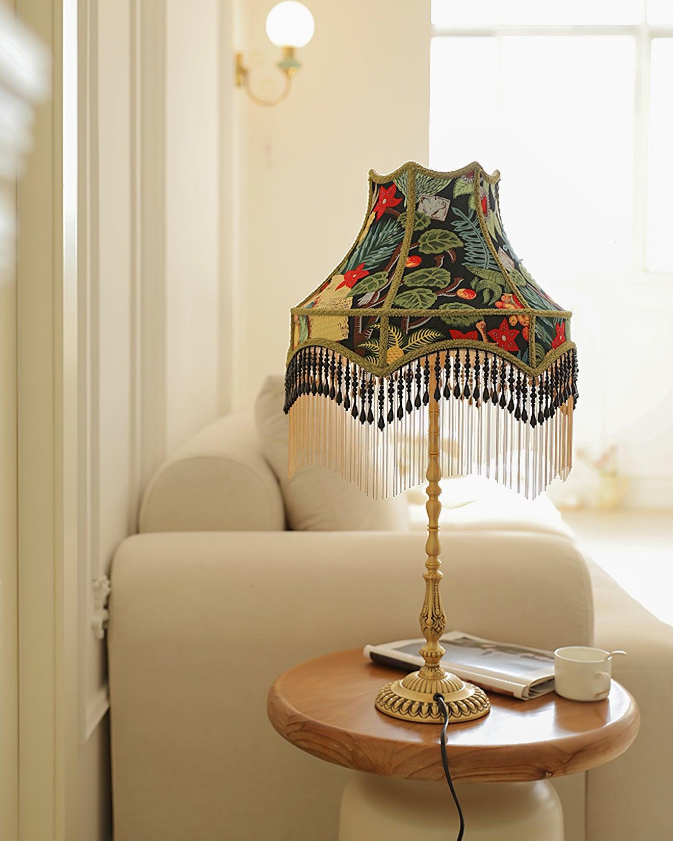 Retro Peony Table Light - Loonglight