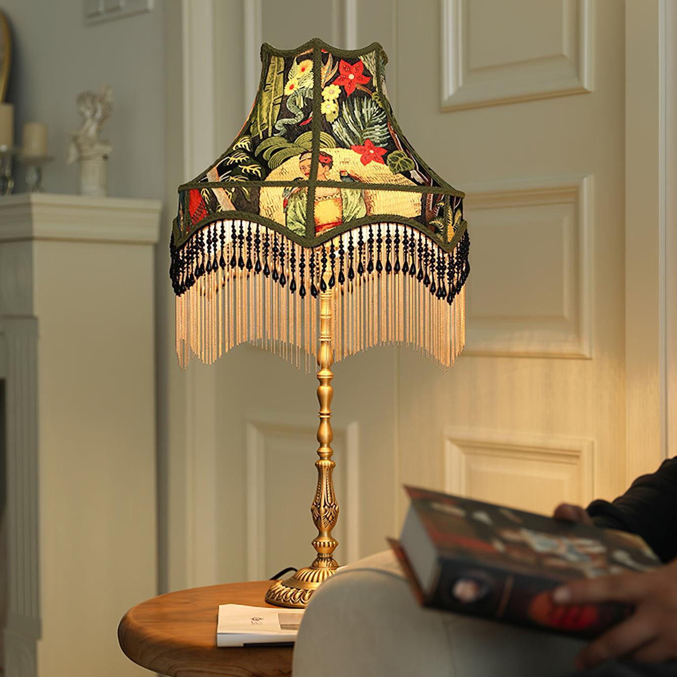 Retro Peony Table Light - Loonglight