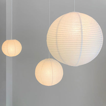 Rice Paper Pendant Light 45A 13