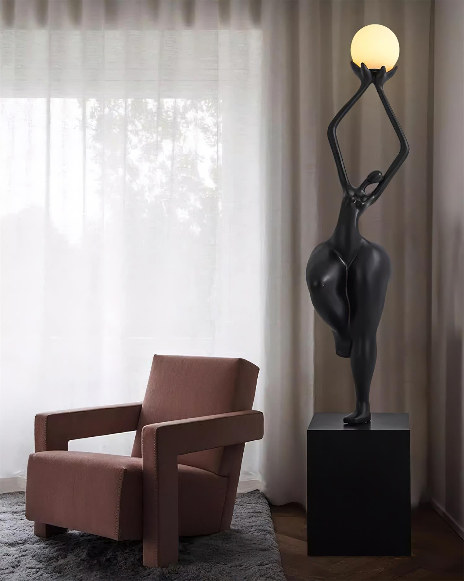 Rina Sculpture Floor Lamp - Loonglight