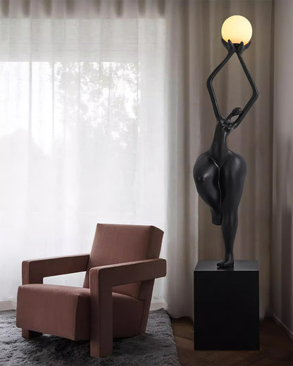 Rina Sculpture Floor Lamp - Loonglight
