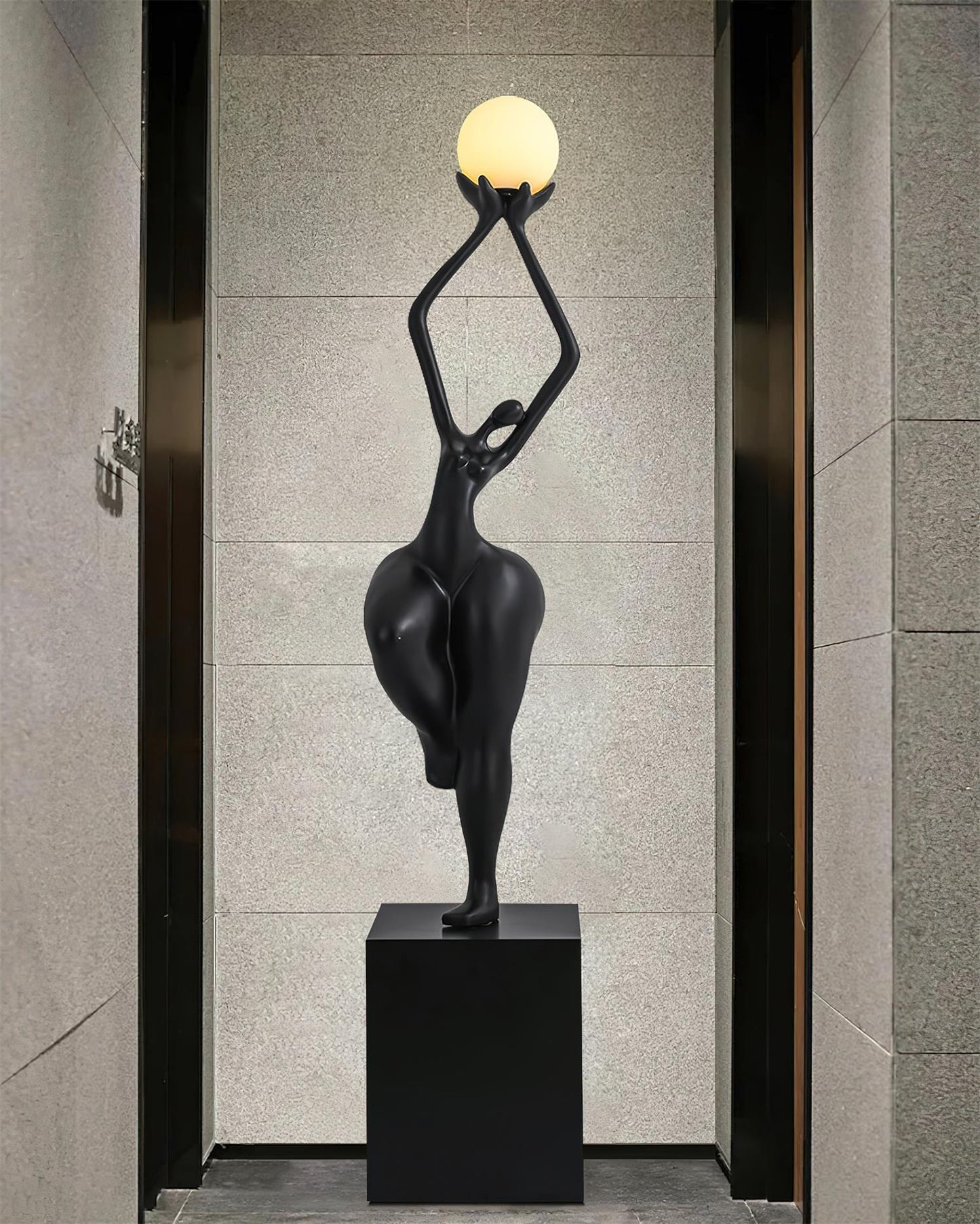 Rina Sculpture Floor Lamp - Loonglight
