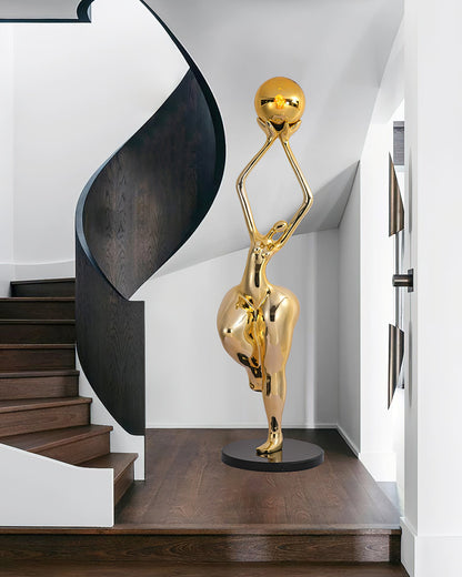 Rina Sculpture Floor Lamp - Loonglight
