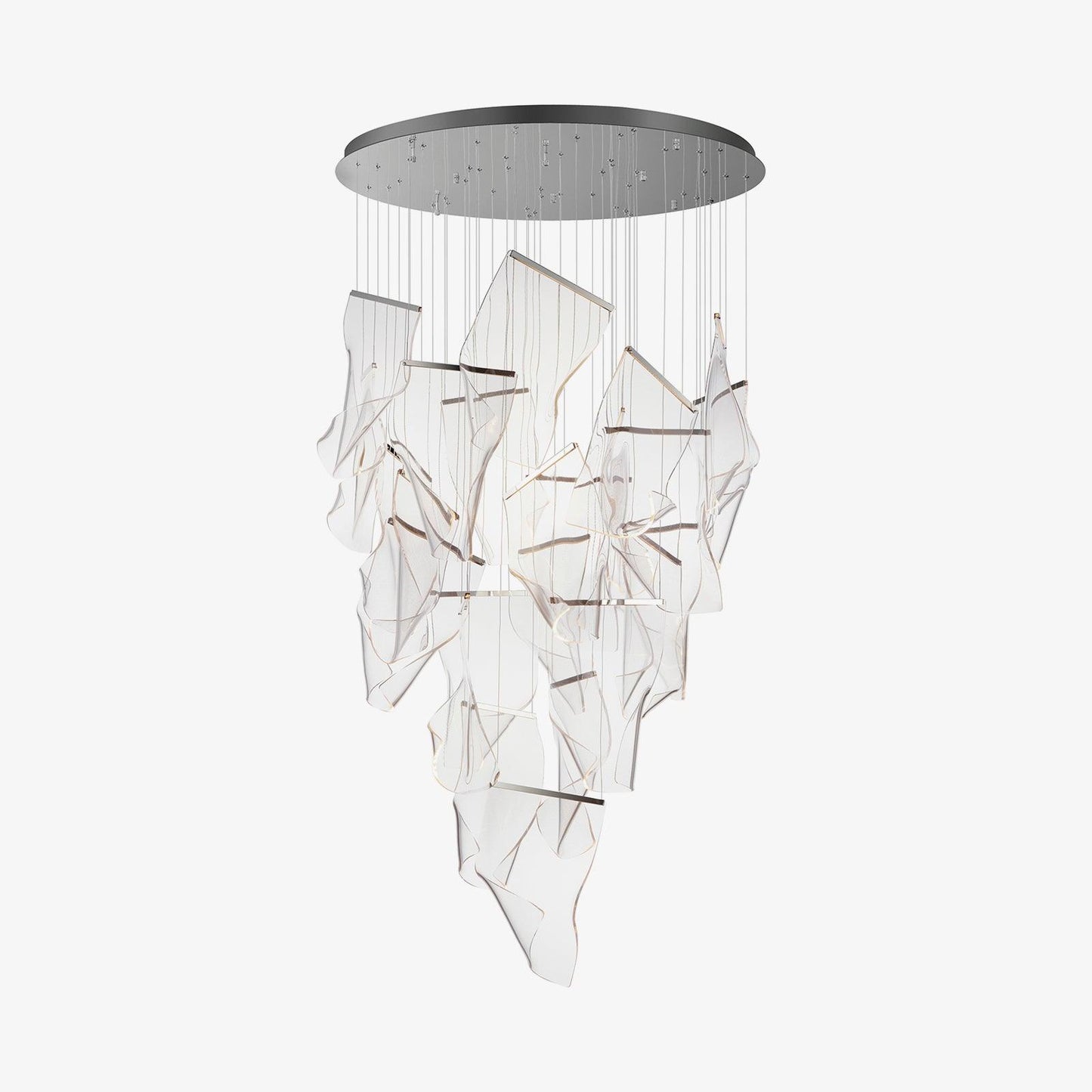 Faint Breeze Acrylic Chandelier - Loonglight