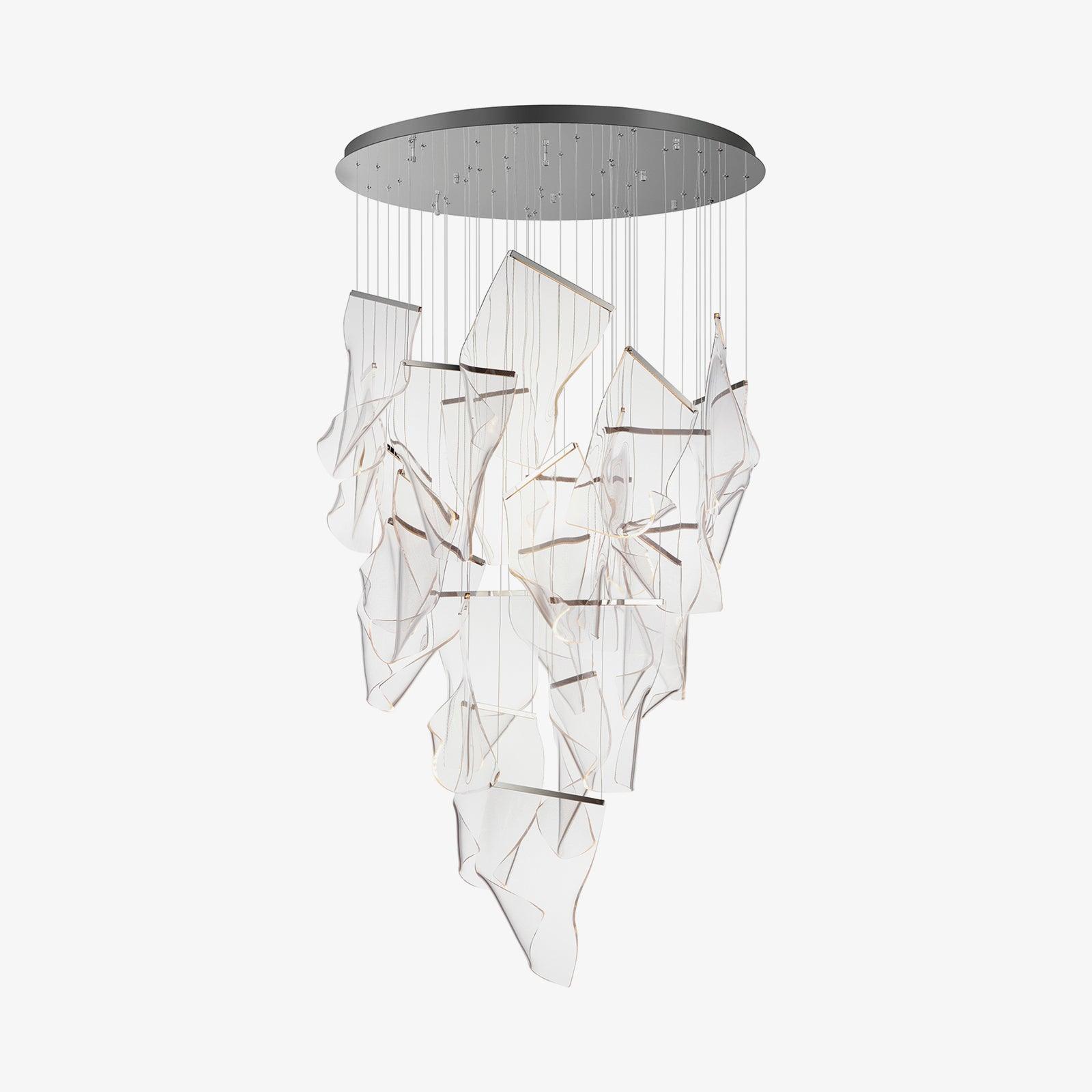 Faint Breeze Acrylic Chandelier - Loonglight