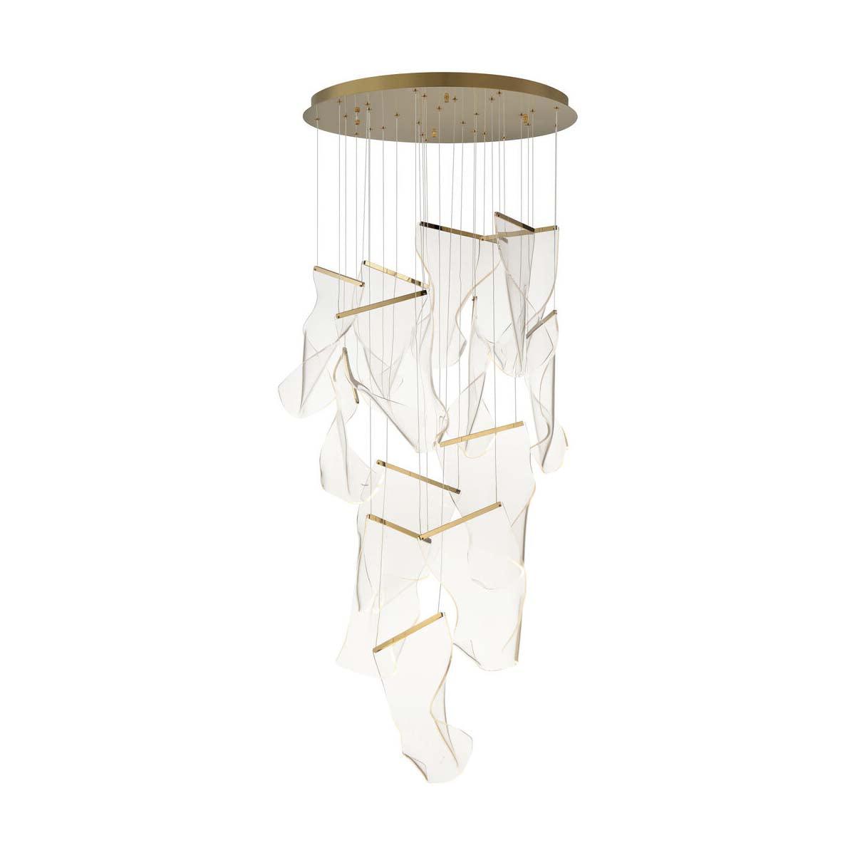 Faint Breeze Acrylic Chandelier - Loonglight