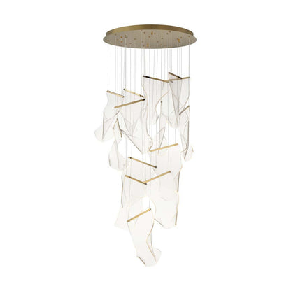 Faint Breeze Acrylic Chandelier - Loonglight