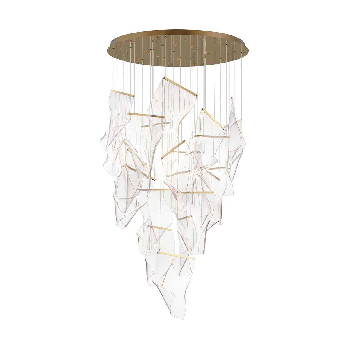 Faint Breeze Acrylic Chandelier - Loonglight