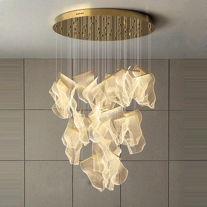 Faint Breeze Acrylic Chandelier - Loonglight