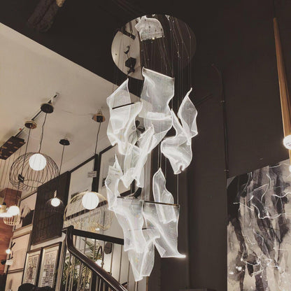 Faint Breeze Acrylic Chandelier - Loonglight