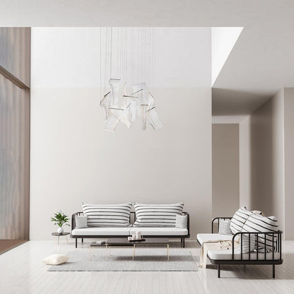 Faint Breeze Acrylic Chandelier - Loonglight