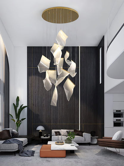 Faint Breeze Acrylic Chandelier - Loonglight