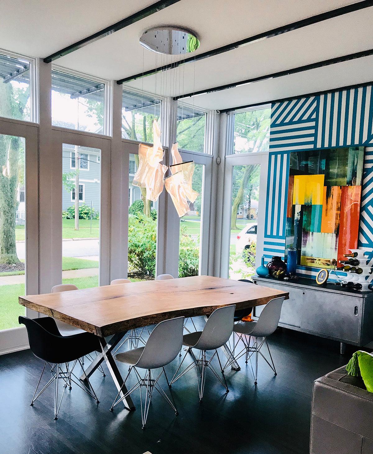 Faint Breeze Acrylic Chandelier - Loonglight