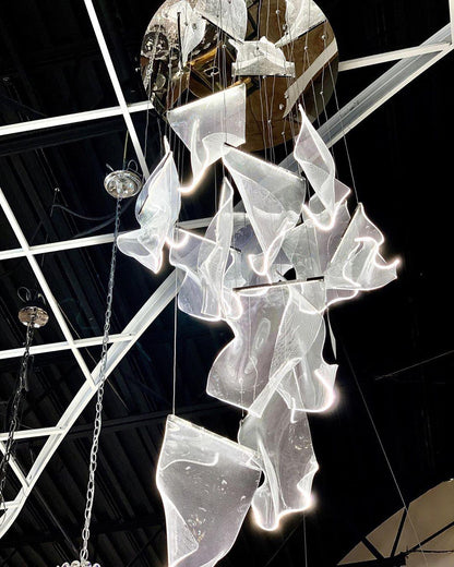 Faint Breeze Acrylic Chandelier - Loonglight
