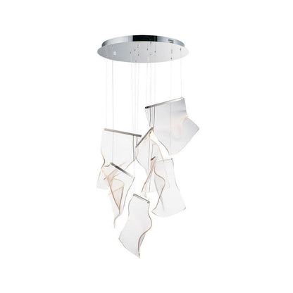 Faint Breeze Acrylic Chandelier - Loonglight