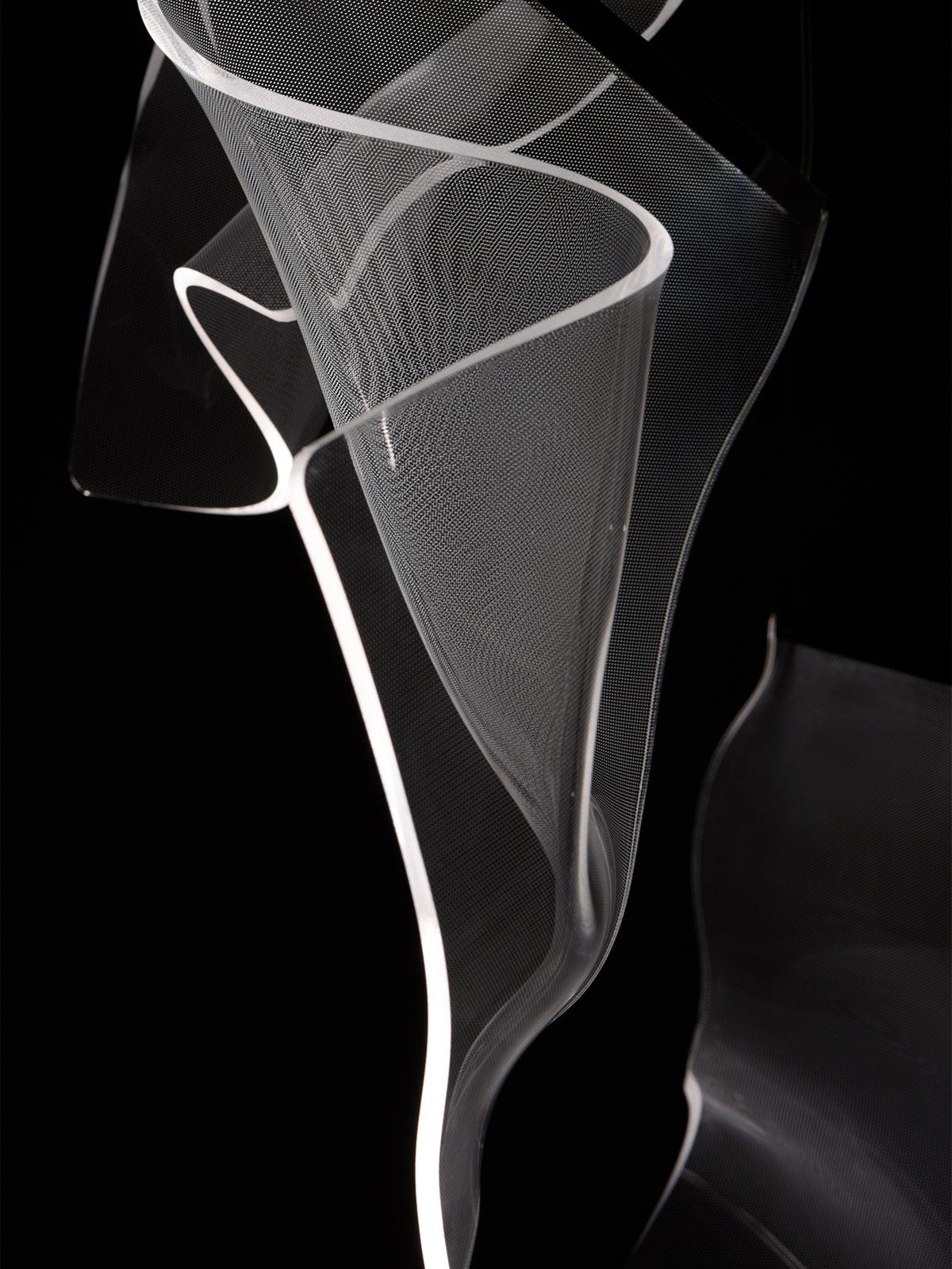 Faint Breeze Acrylic Chandelier - Loonglight