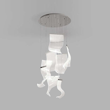 Faint Breeze Acrylic Chandelier - Loonglight
