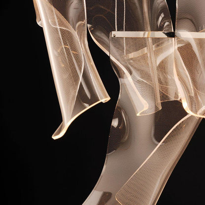 Faint Breeze Acrylic Chandelier - Loonglight