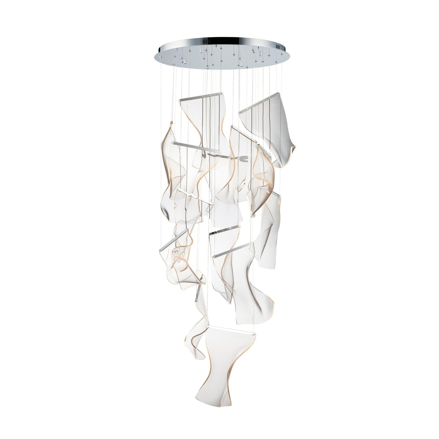 Faint Breeze Acrylic Chandelier - Loonglight