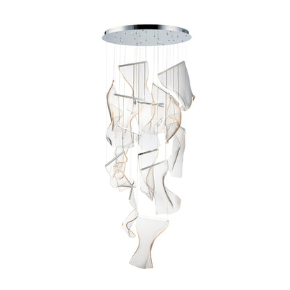 Faint Breeze Acrylic Chandelier - Loonglight