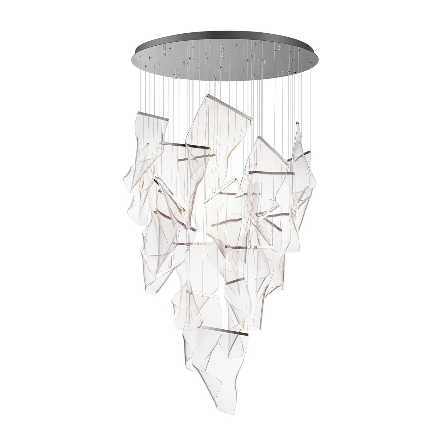 Faint Breeze Acrylic Chandelier - Loonglight