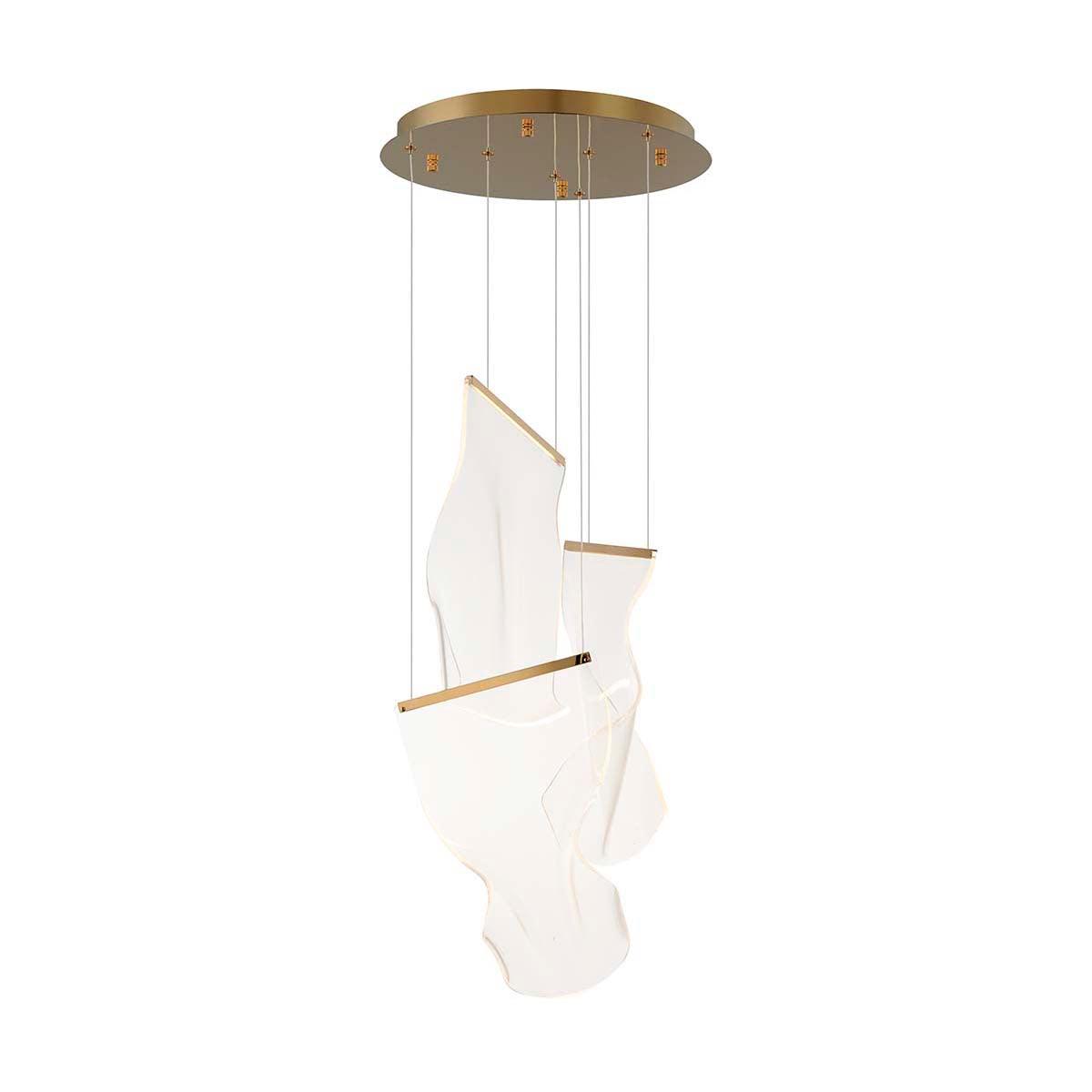 Faint Breeze Acrylic Chandelier - Loonglight