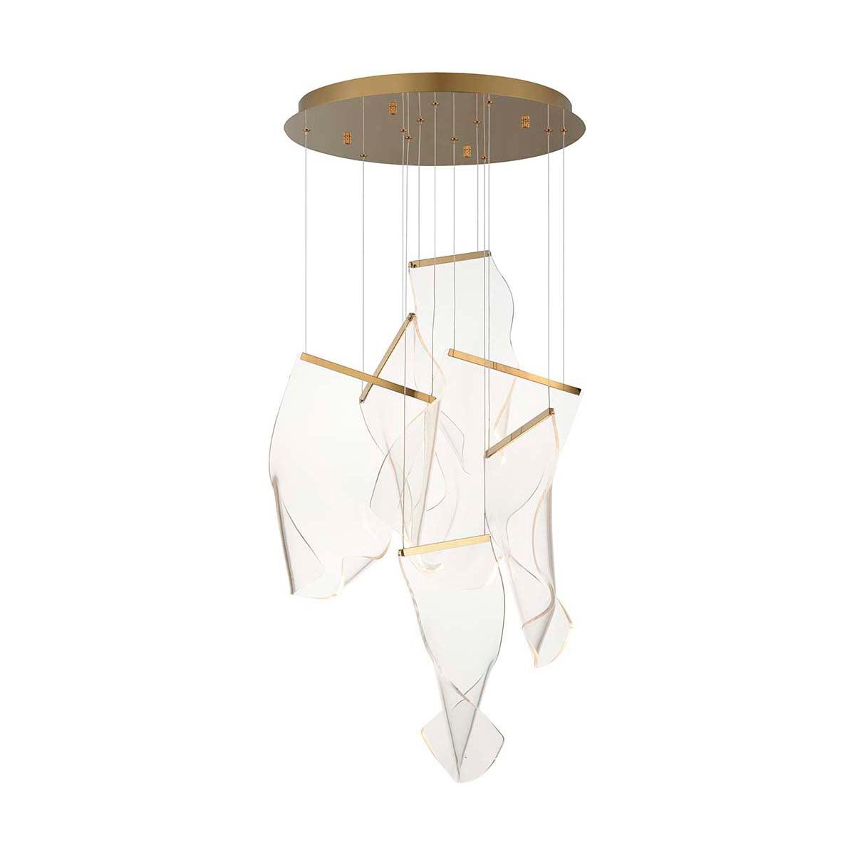 Faint Breeze Acrylic Chandelier - Loonglight