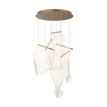 Faint Breeze Acrylic Chandelier - Loonglight