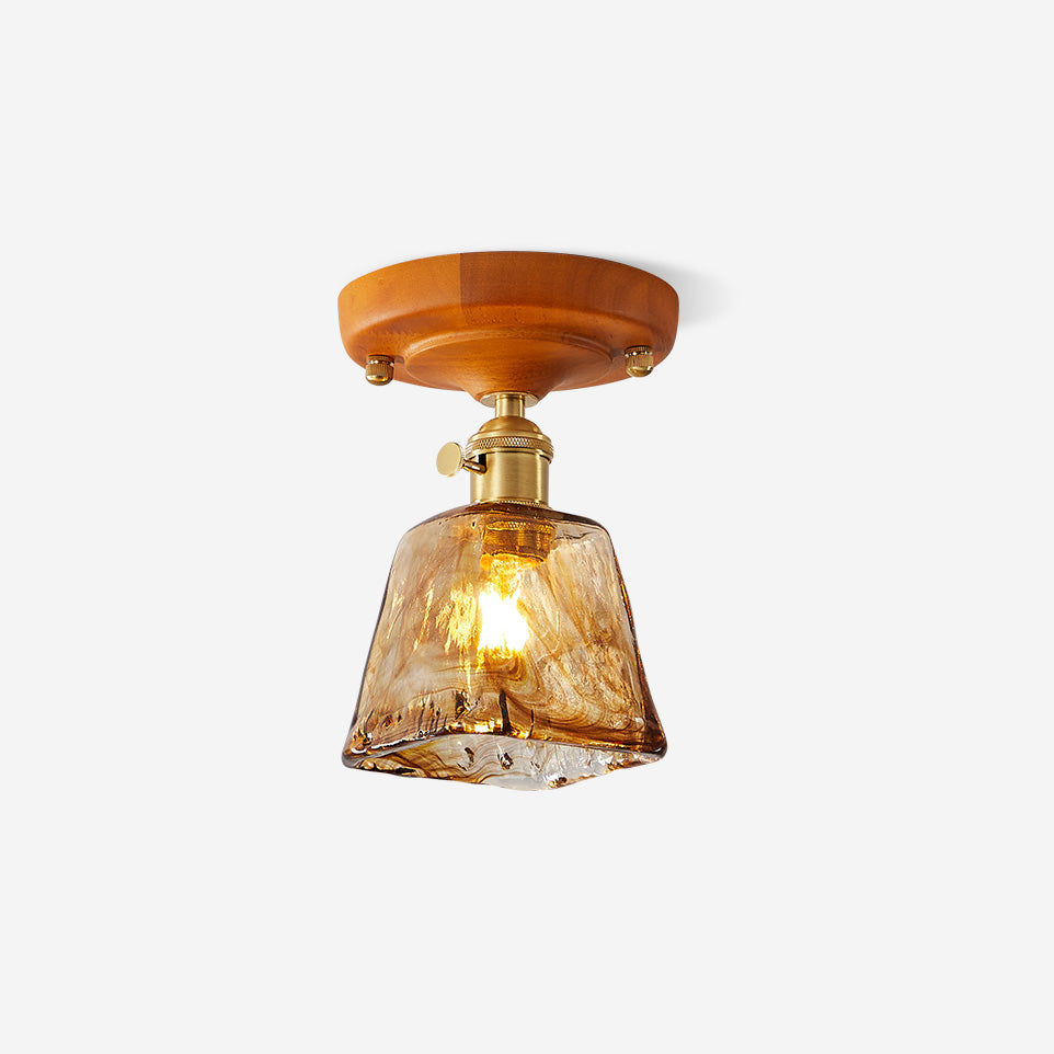 Rino Glass Ceiling Light - Loonglight