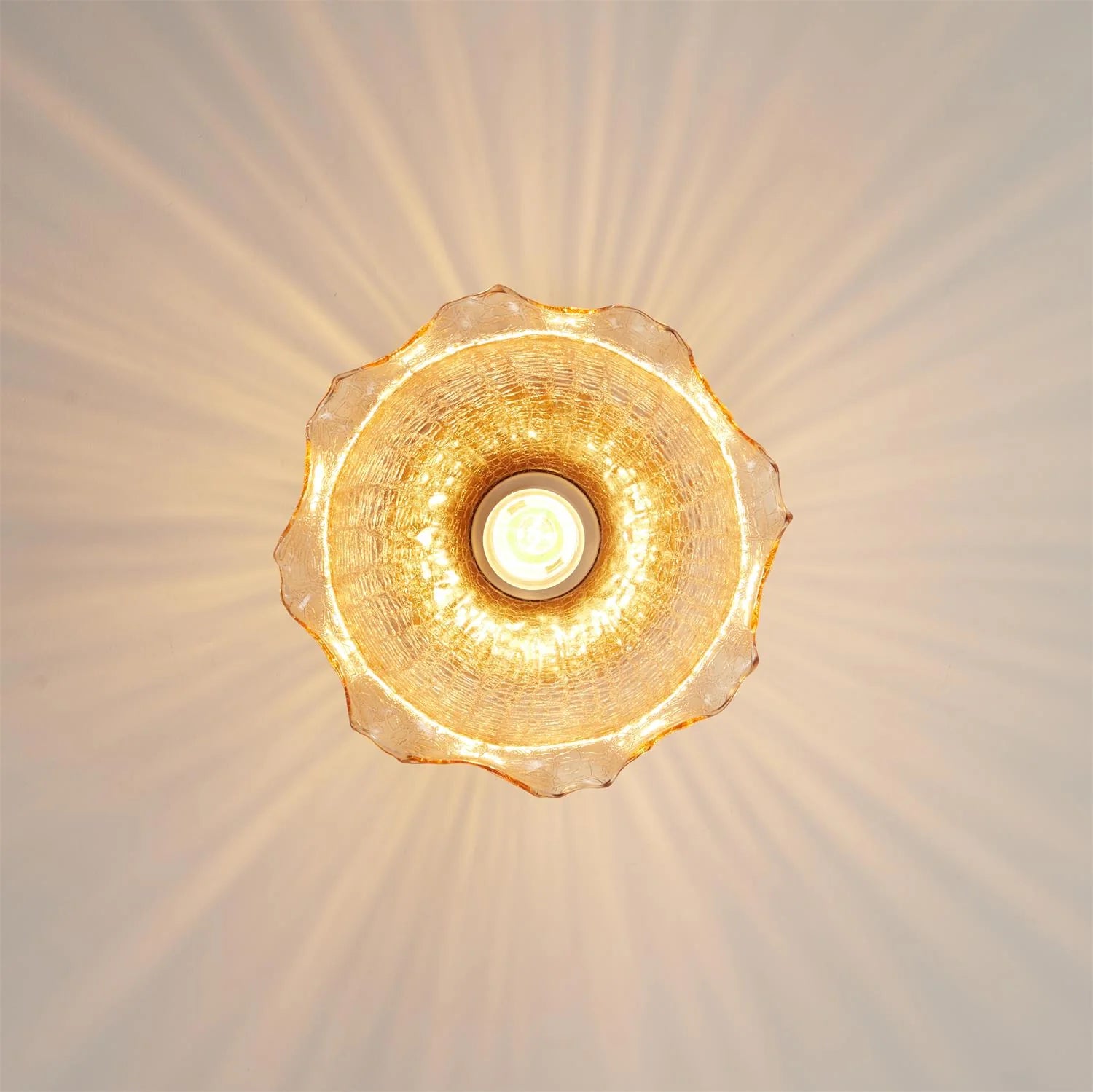 Rino Glass Ceiling Light - Loonglight