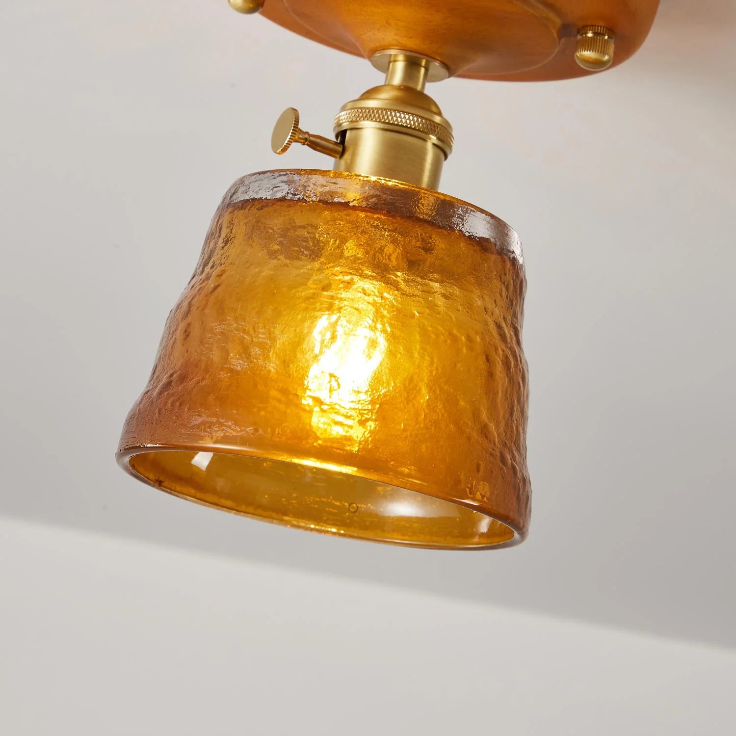 Rino Glass Ceiling Light - Loonglight