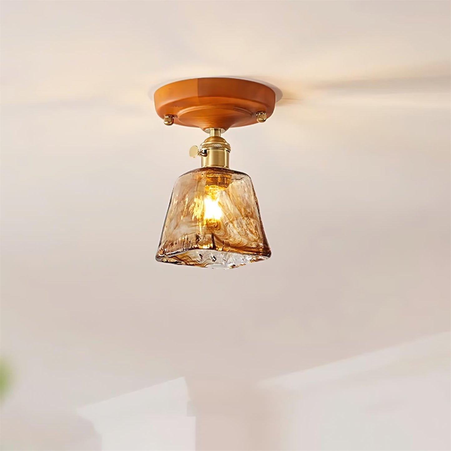 Rino Glass Ceiling Light - Loonglight