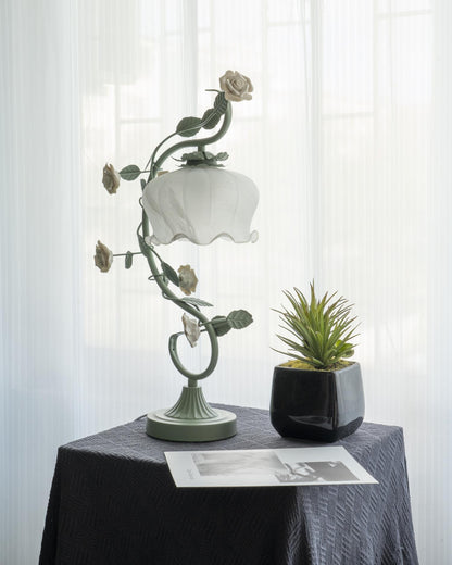 Ron Rose Flower Table Lamp
