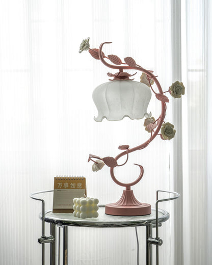Ron Rose Flower Table Lamp