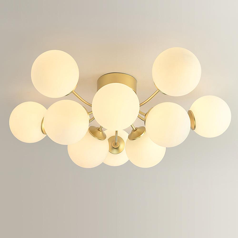 Roca Ball Ceiling Light - Loonglight