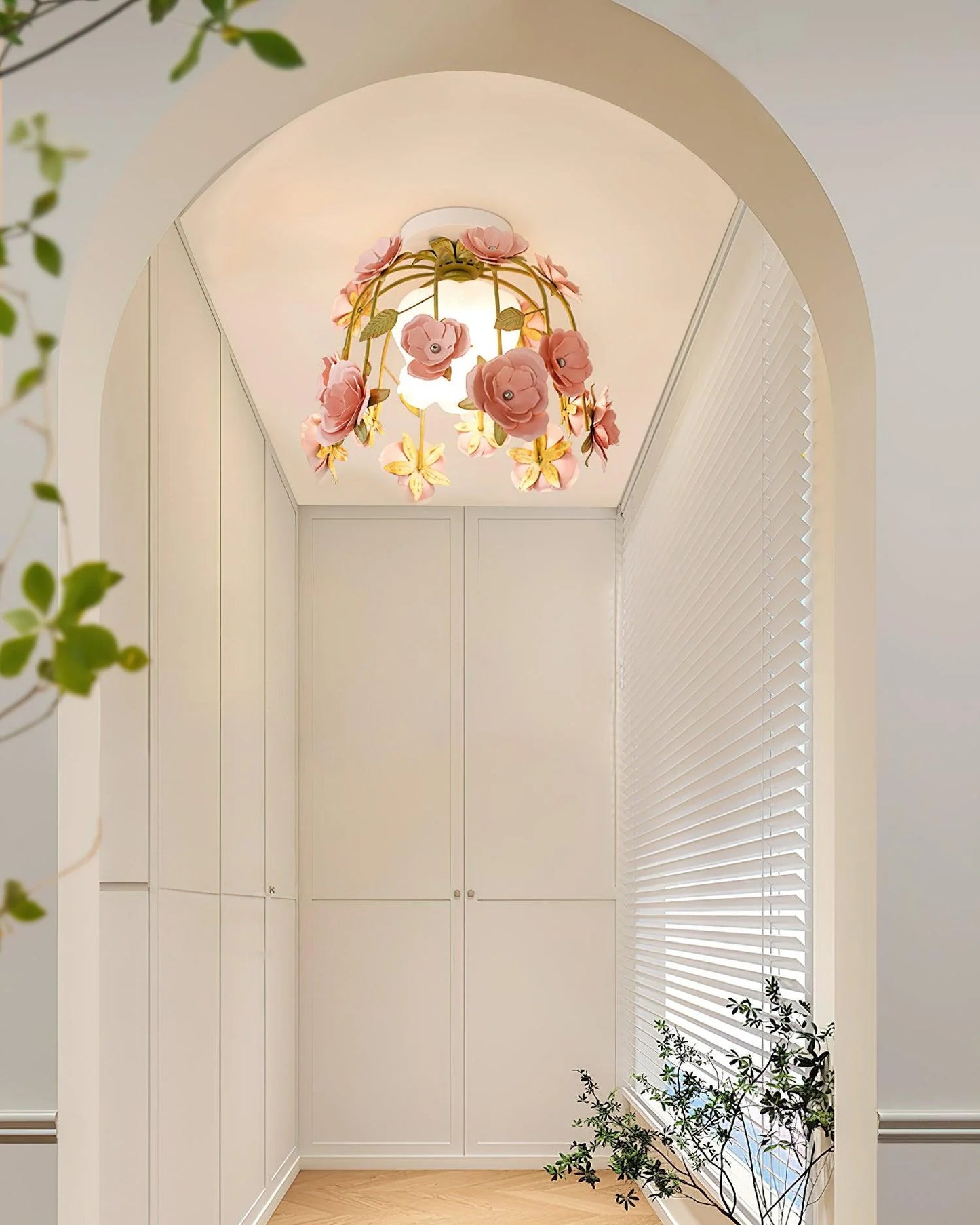 Romantische Flowers Ceiling Light - Loonglight