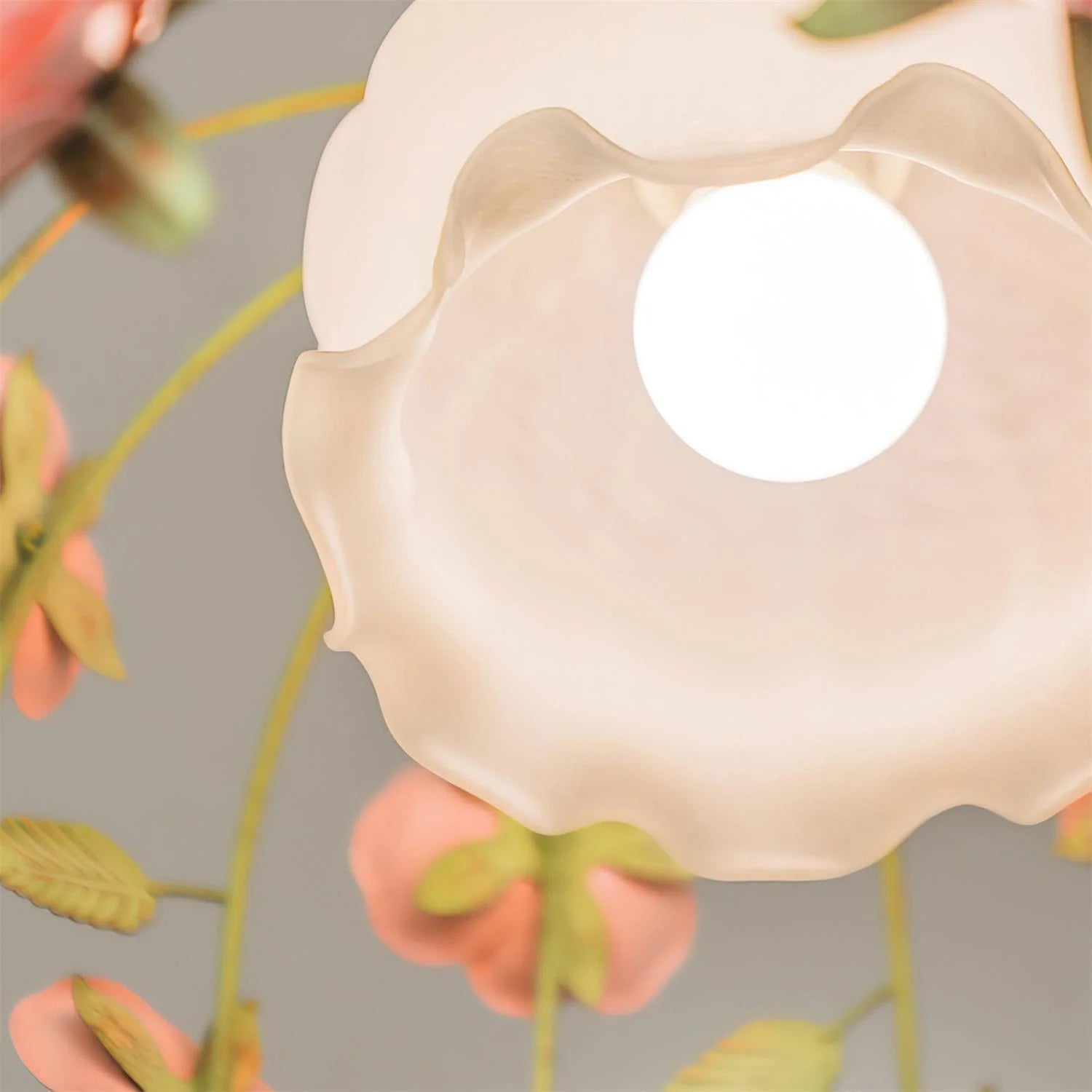 Romantische Flowers Ceiling Light - Loonglight