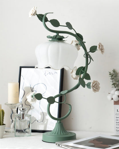 Ron Rose Flower Table Lamp - Loonglight