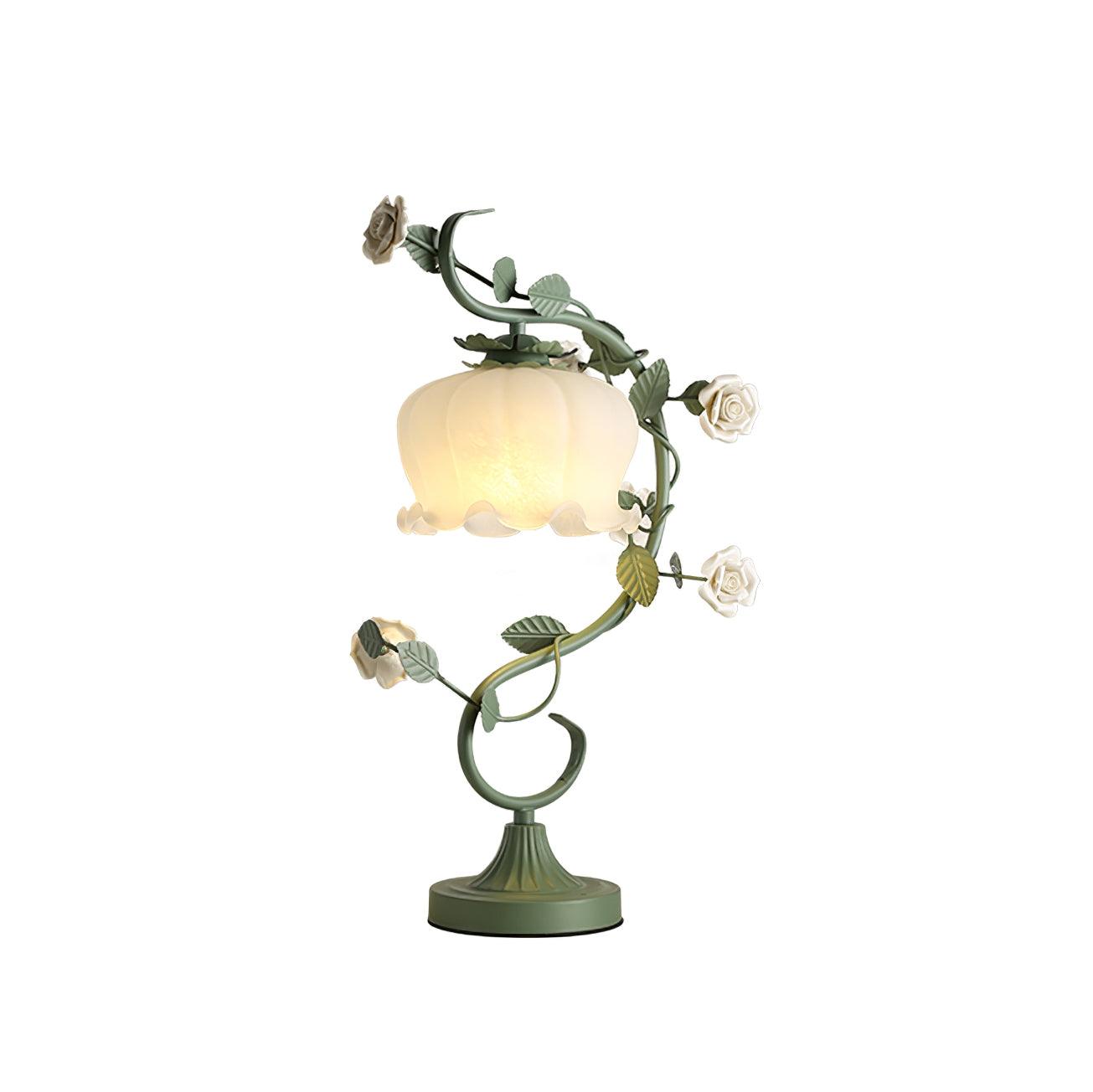 Ron Rose Flower Table Lamp - Loonglight