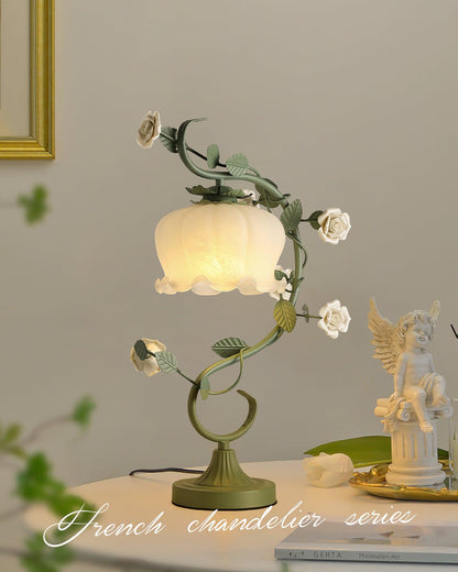Ron Rose Flower Table Lamp - Loonglight