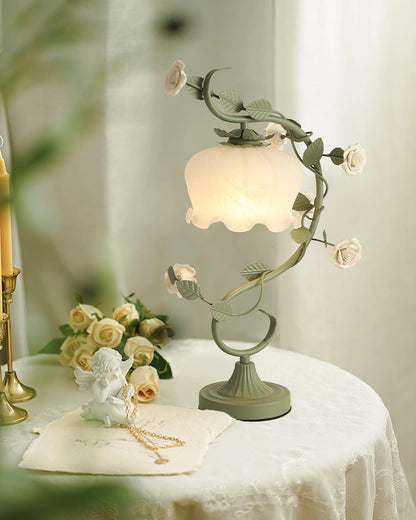 Ron Rose Flower Table Lamp - Loonglight
