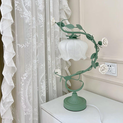 Ron Rose Flower Table Lamp - Loonglight