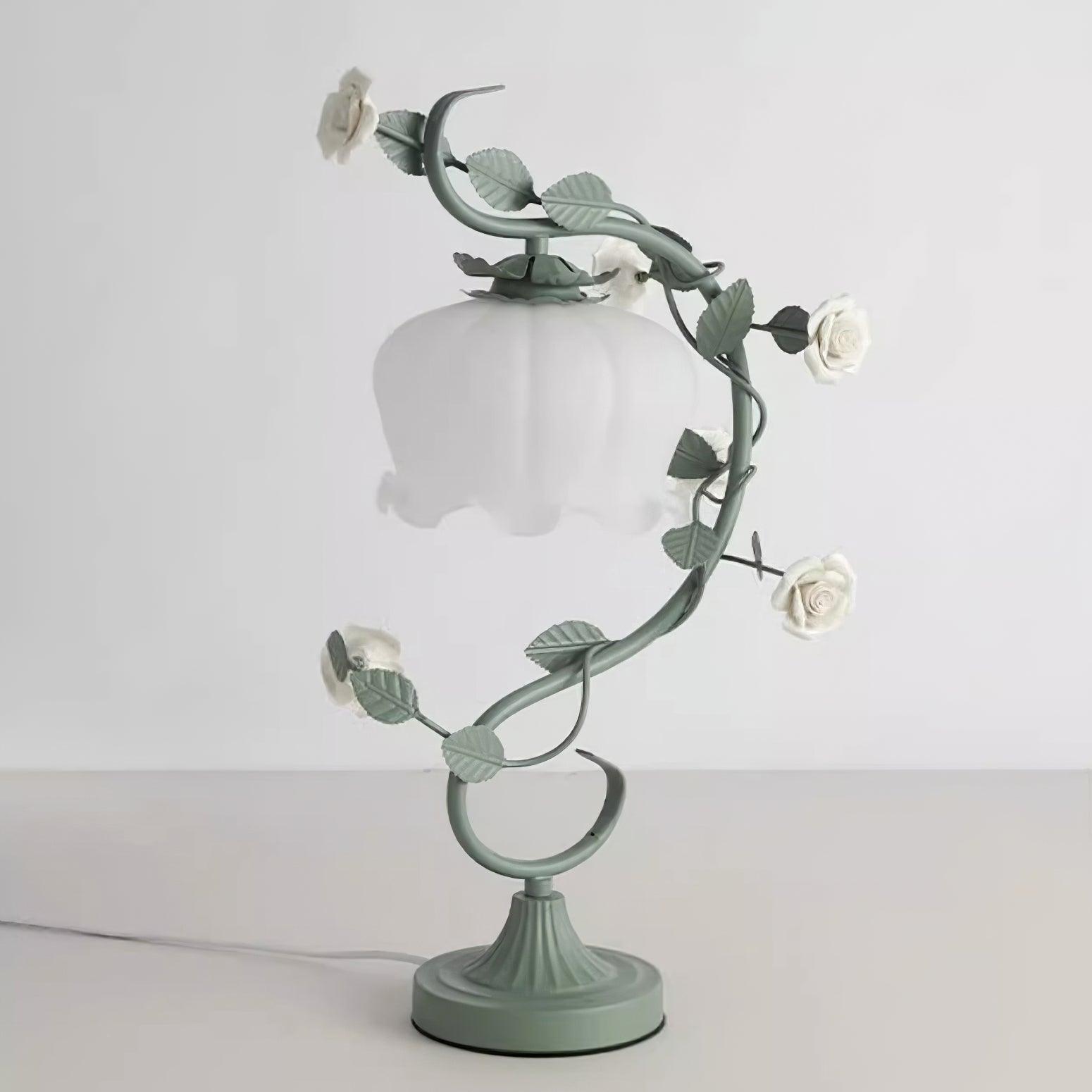 Ron Rose Flower Table Lamp - Loonglight
