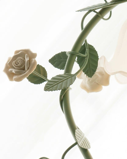 Ron Rose Flower Table Lamp - Loonglight