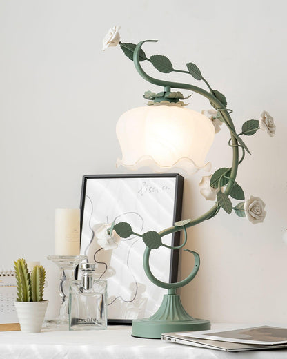 Ron Rose Flower Table Lamp - Loonglight