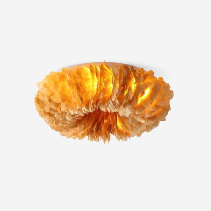 Rora Feather Ceiling Light - Loonglight