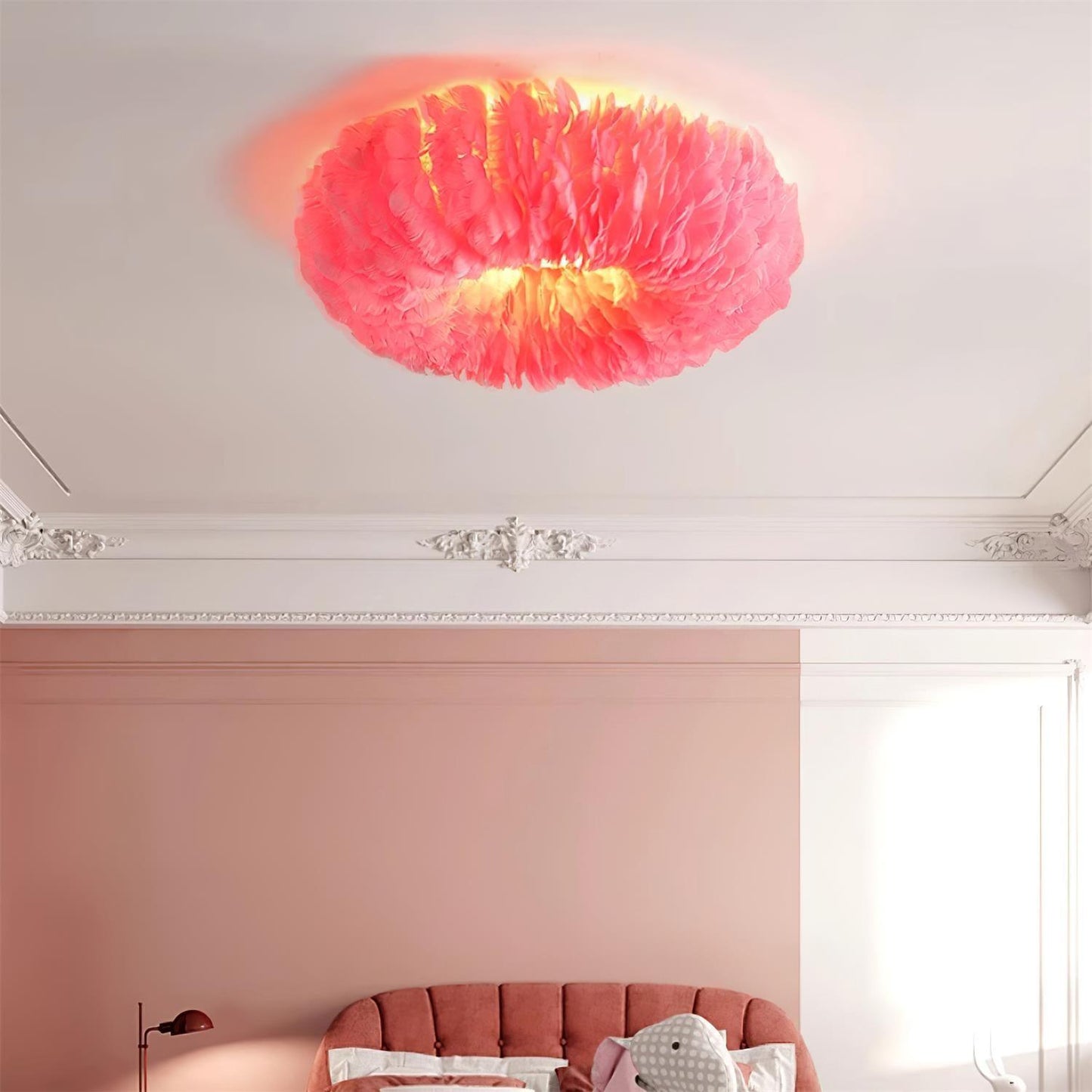 Rora Feather Ceiling Light - Loonglight